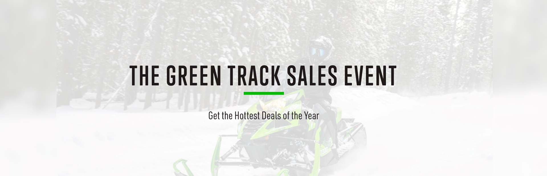 Read more about the article The Green Track Sales Event – Snowmobile